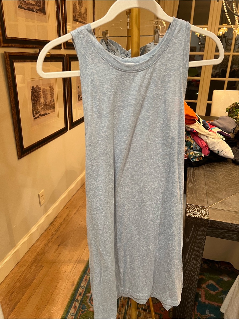 ZSupply Light Blue Women's Sleeveless Nightdress